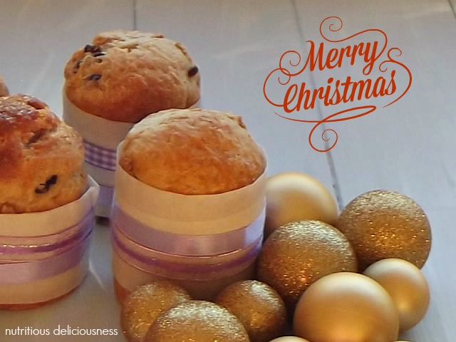 Mini Panettone for Christmas - Nutritious Deliciousness