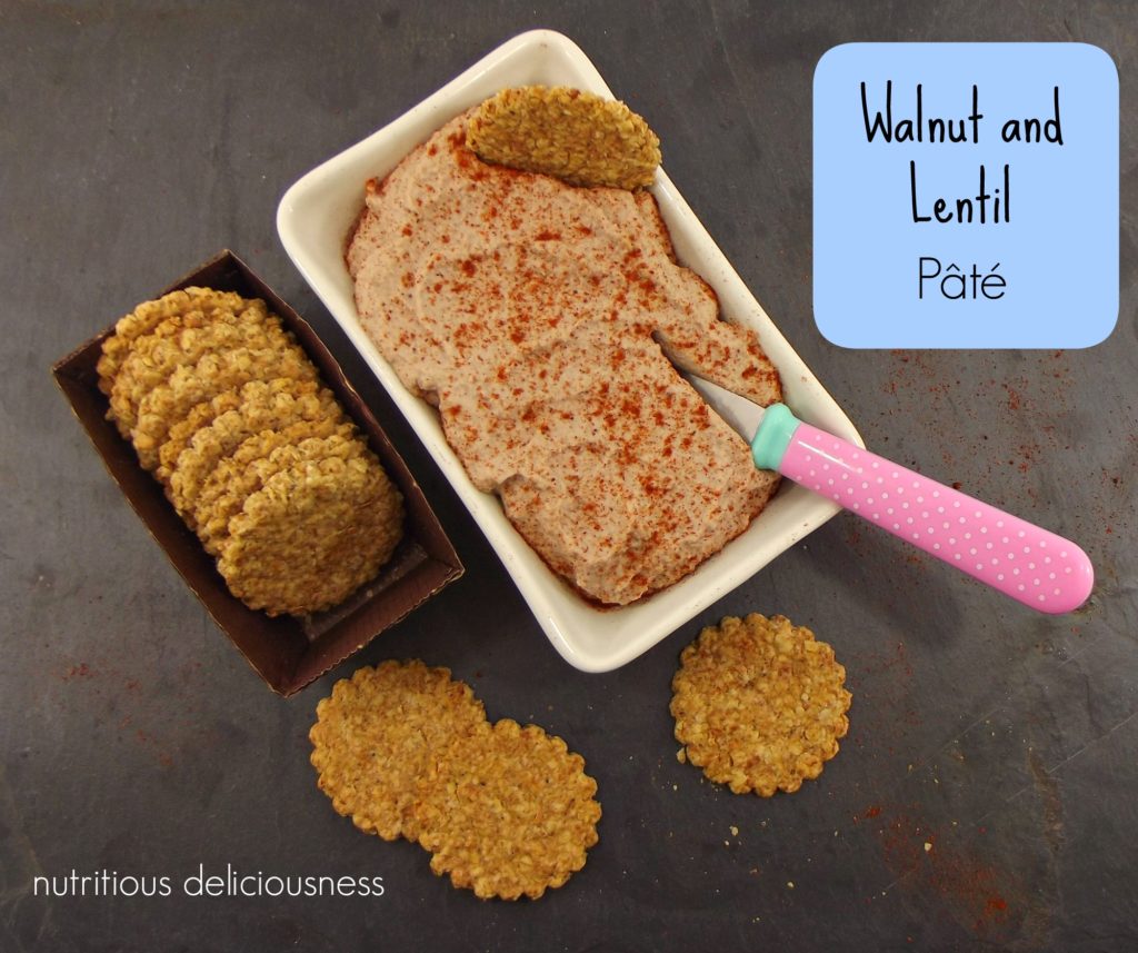 walnut lentil Pâté