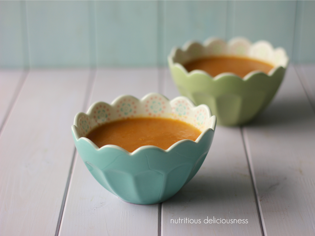 carrot ginger orange soup