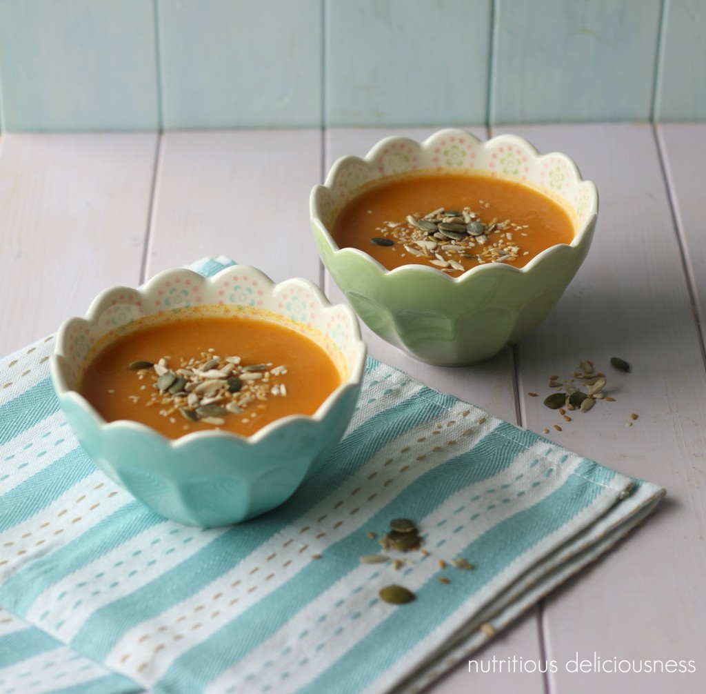 carrot ginger orange soup