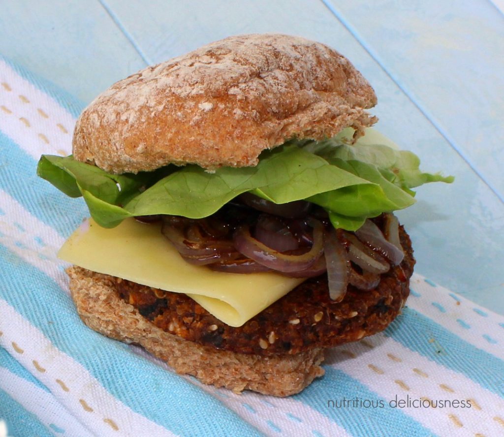 quinoa burger