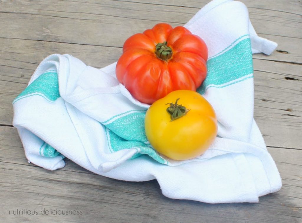 food styling tomatoes