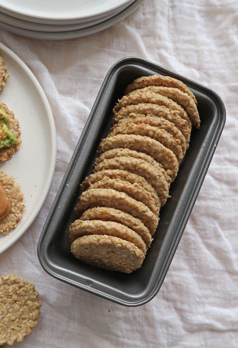 Sea Salt and Black Pepper Oatcakes Nutritious Deliciousness