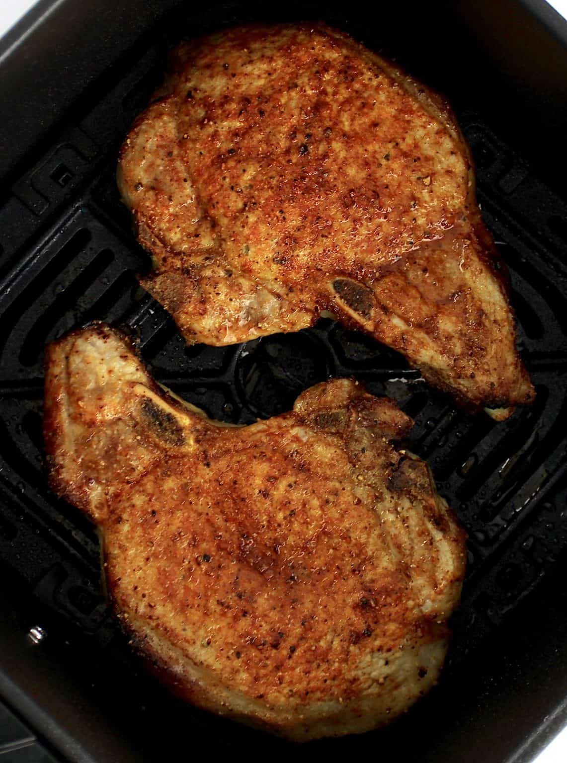 Air Fryer Bonein Pork Chops Nutritious Deliciousness