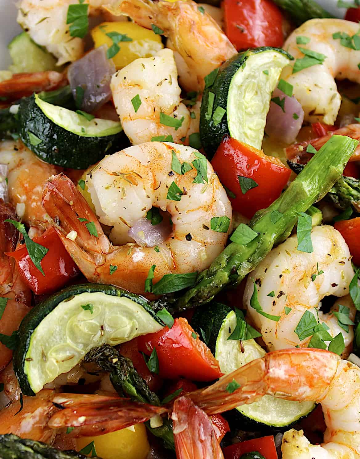 Sheet Pan Greek Shrimp and Broccoli - The Whole Cook