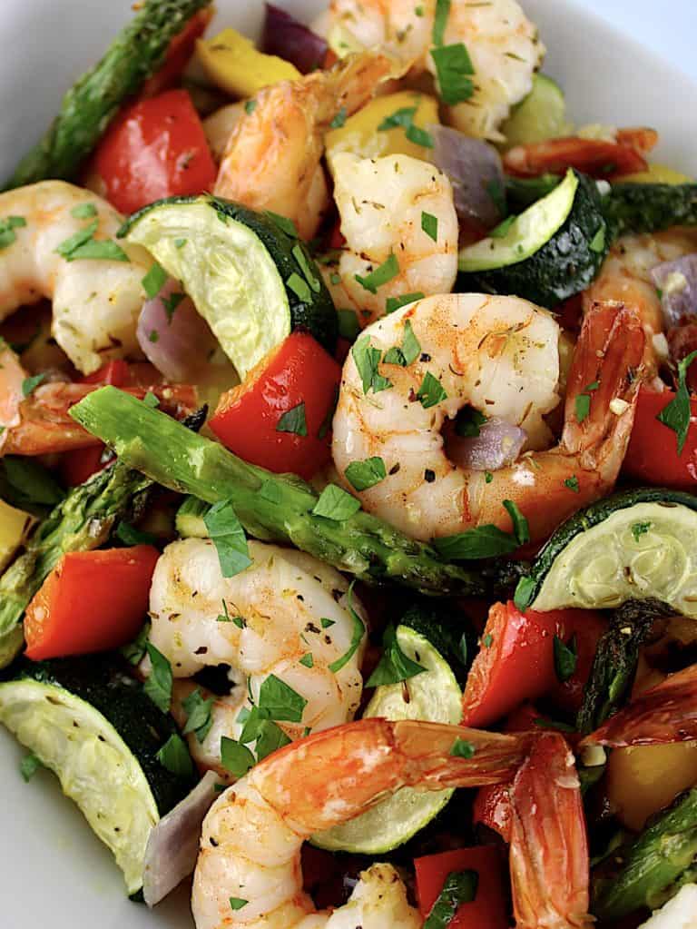 Sheet Pan Shrimp and Veggies – Nutritious Deliciousness
