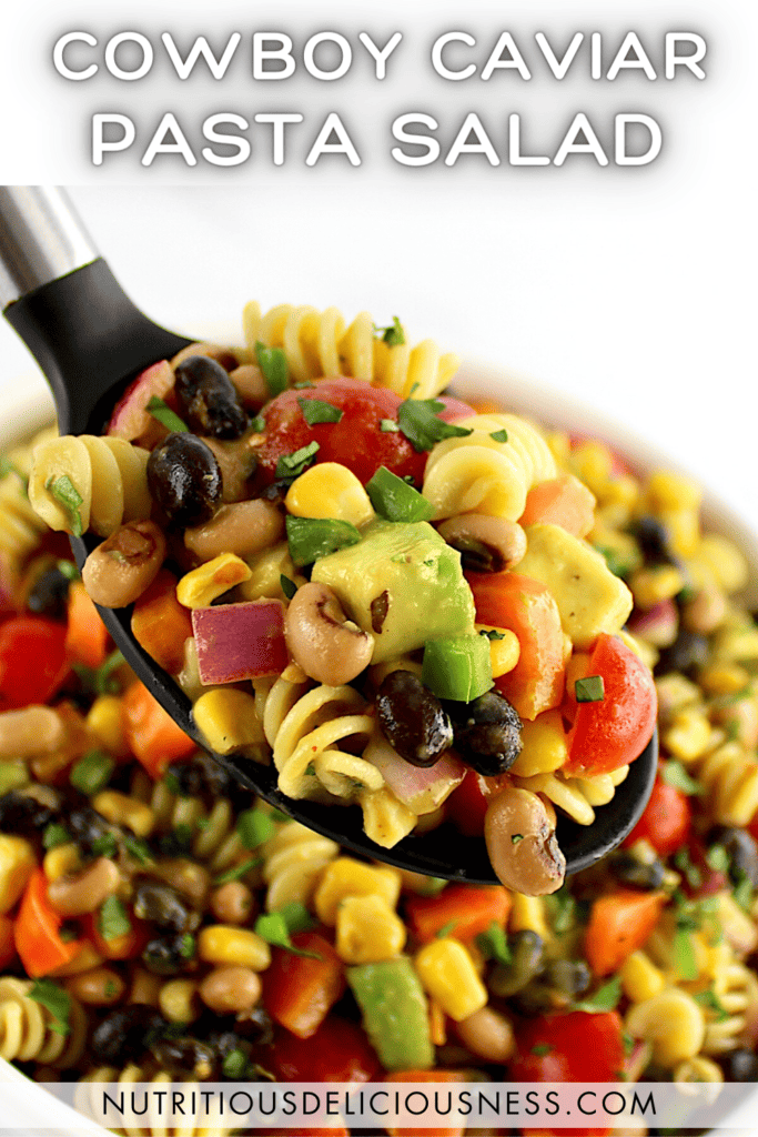Cowboy Caviar Pasta Salad – Nutritious Deliciousness Cowboy Caviar Pasta Salad – Nutritious Deliciousness