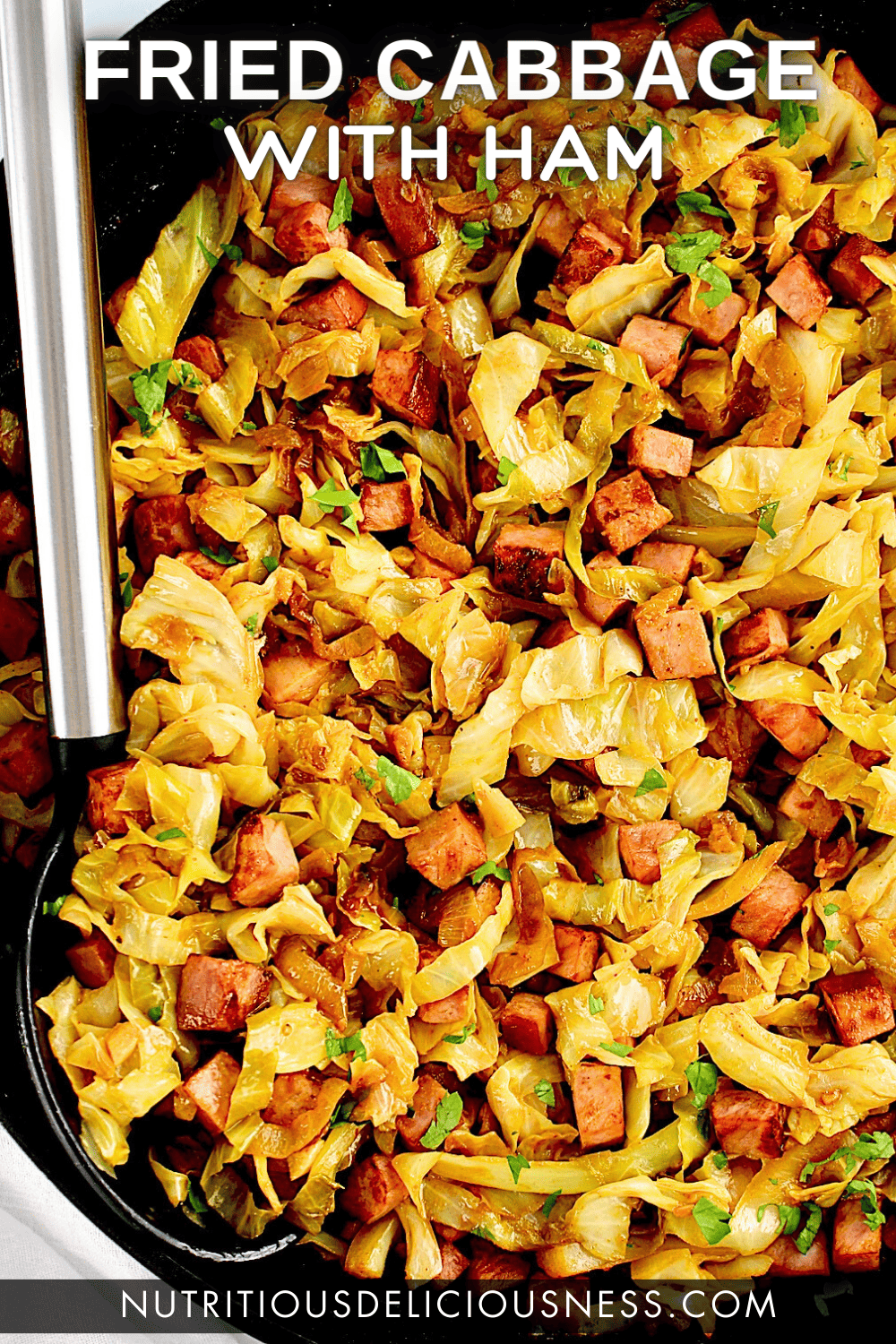 Fried Cabbage with Ham pin