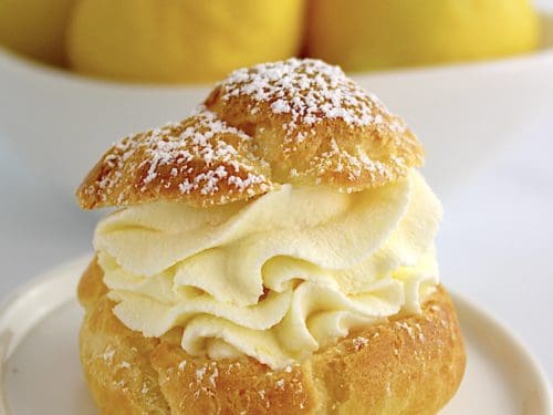Lemon Cream Puffs – Nutritious Deliciousness