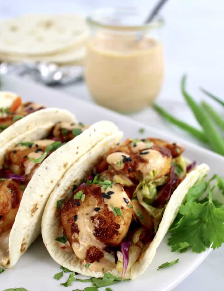 Asian Shrimp Tacos – Nutritious Deliciousness