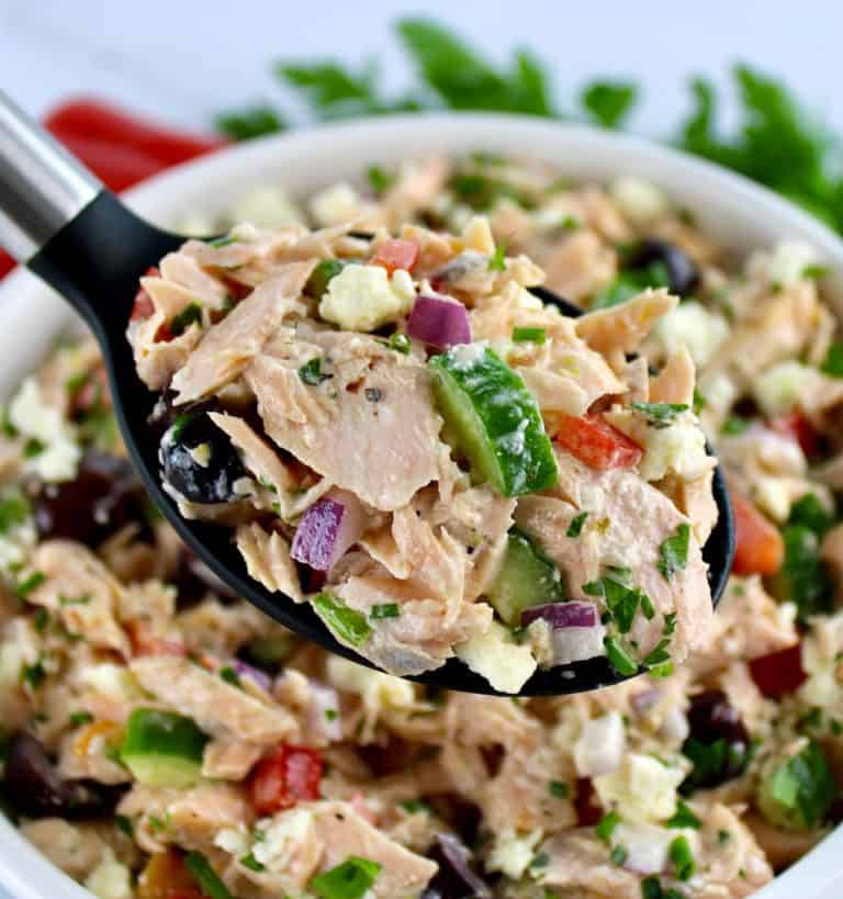 Greek Salmon Salad – Nutritious Deliciousness