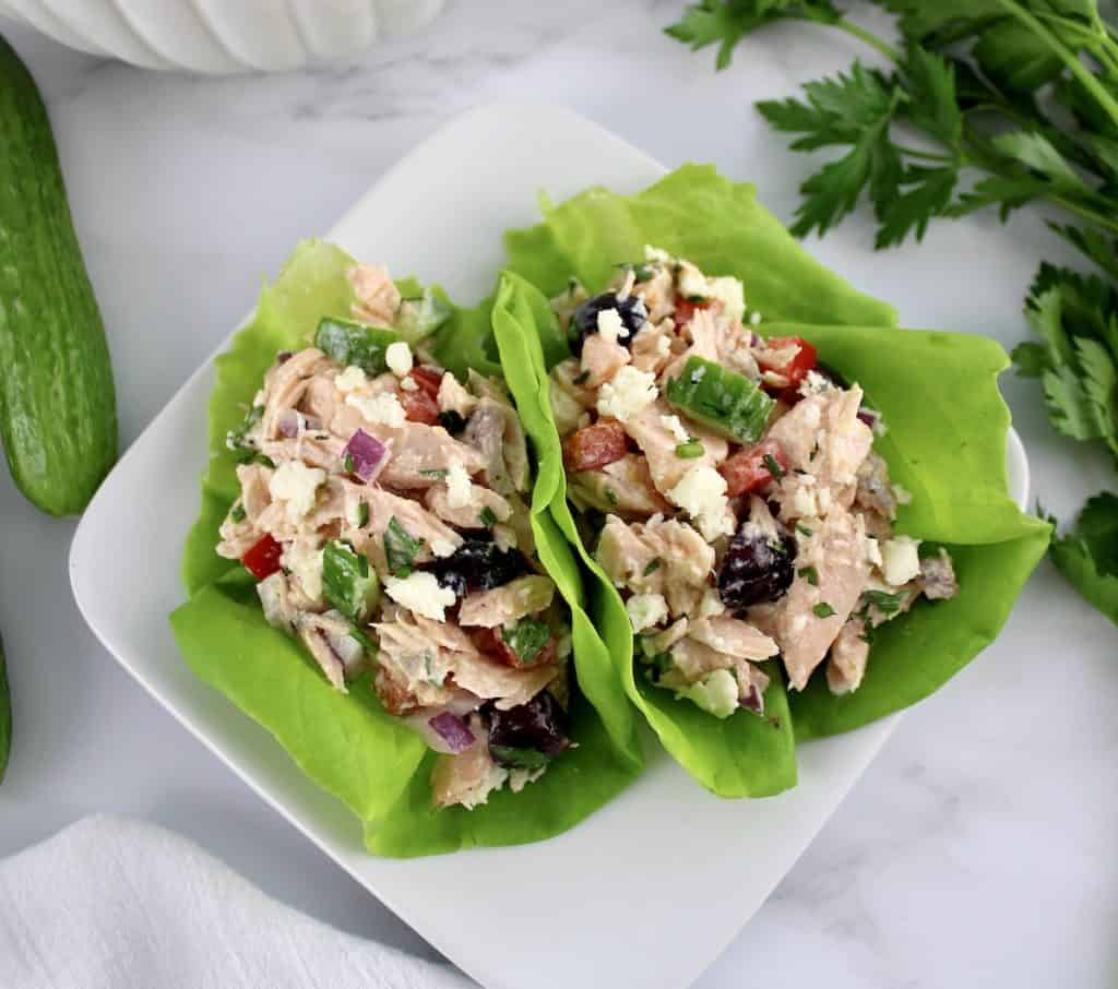Greek Salmon Salad – Nutritious Deliciousness