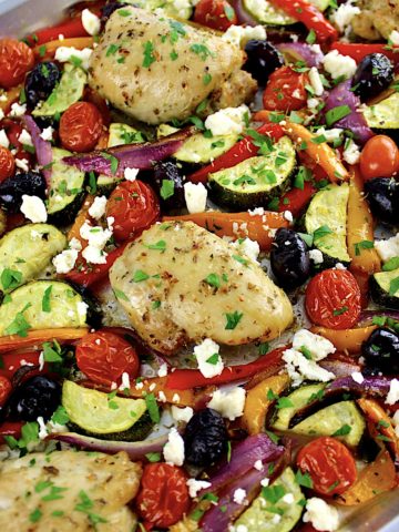 Greek Sheet Pan Chicken