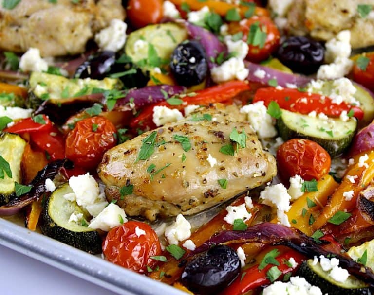 Greek Sheet Pan Chicken – Nutritious Deliciousness