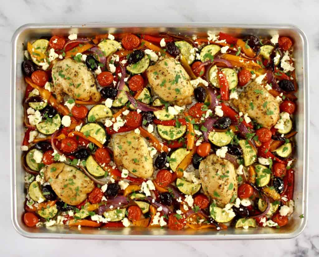 Greek Sheet Pan Chicken – Nutritious Deliciousness