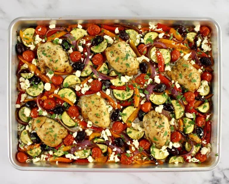 Greek Sheet Pan Chicken – Nutritious Deliciousness