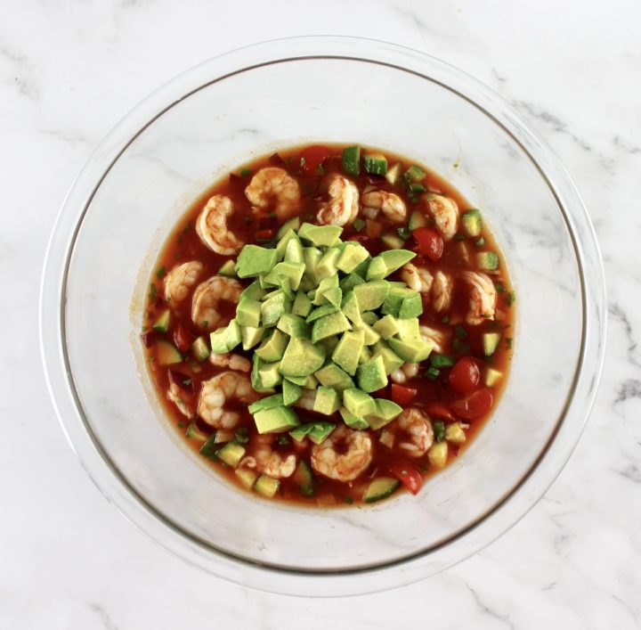 Mexican Shrimp Cocktail - The Suburban Soapbox