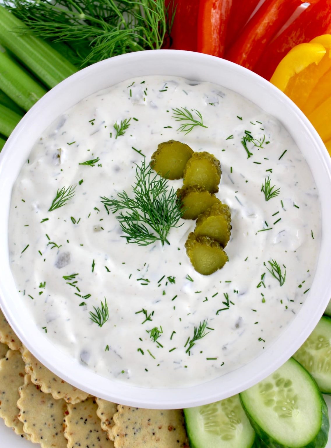 Dill Pickle Dip – Nutritious Deliciousness