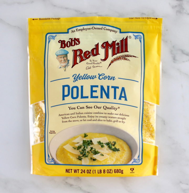 package of Bob Red Mills polenta