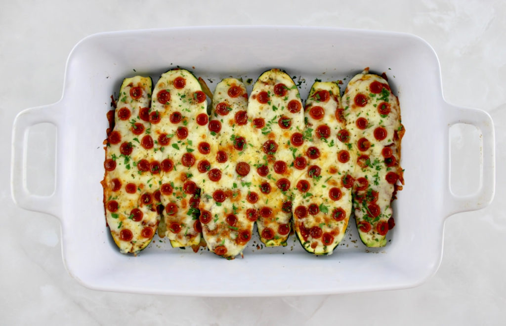 Zucchini Pizza Boats – Nutritious Deliciousness