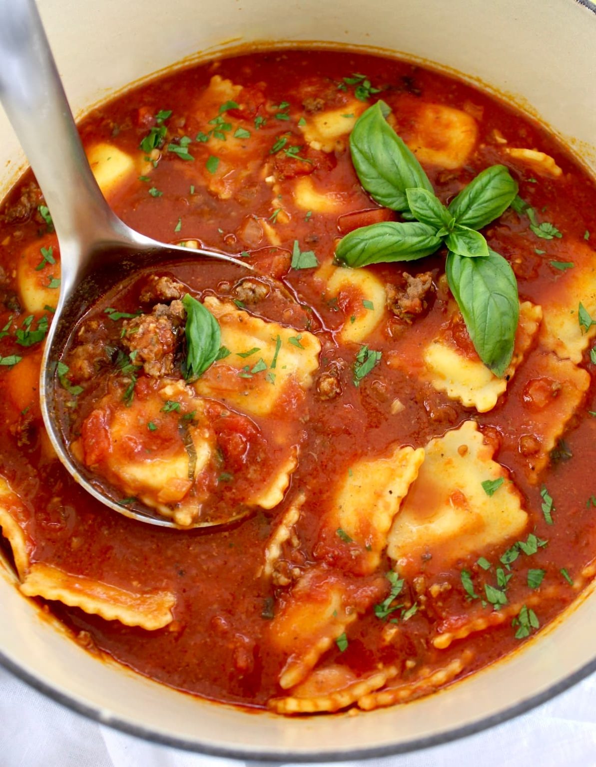 Ravioli Soup – Nutritious Deliciousness