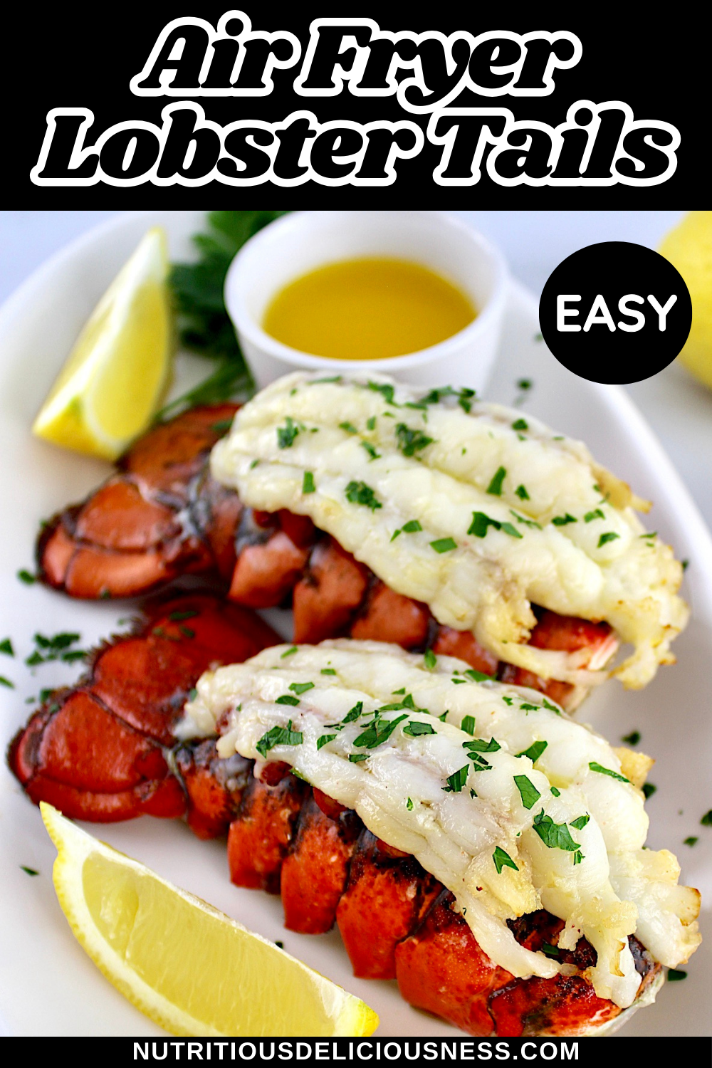 Air Fryer Lobster Tails pin