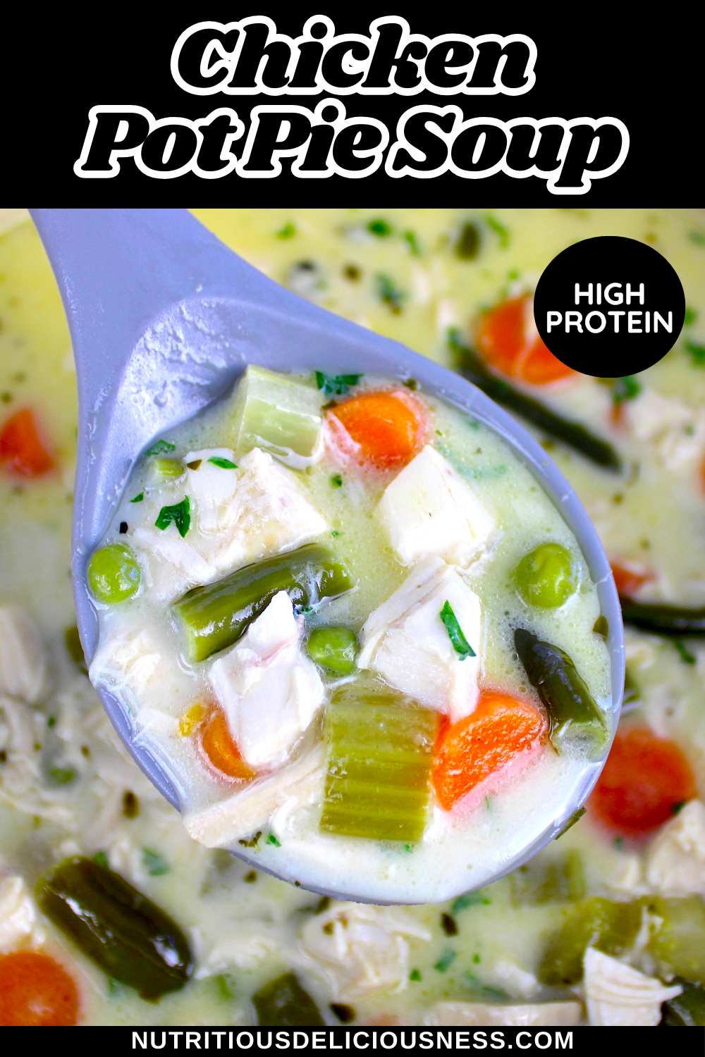 Chicken Pot Pie Soup pin