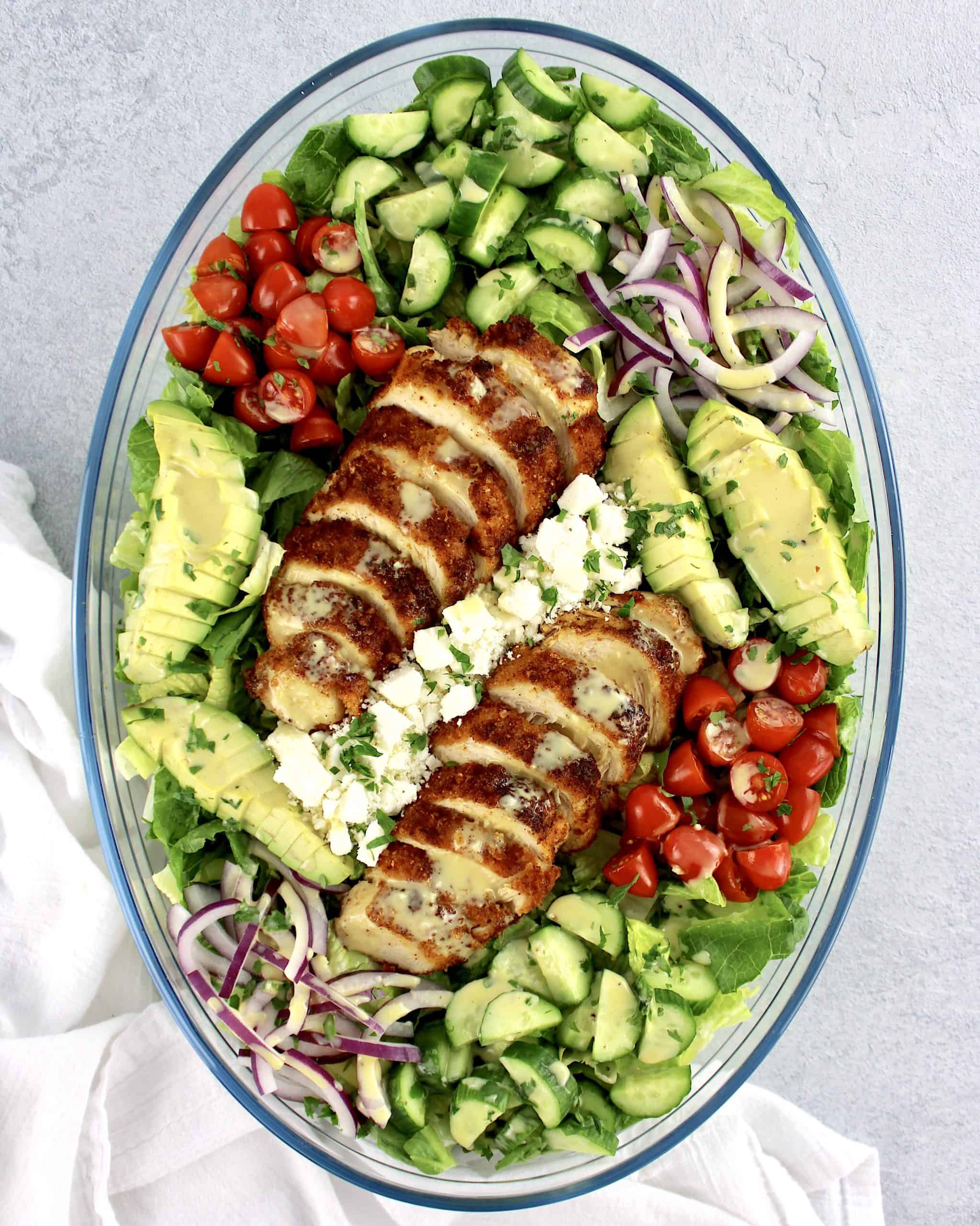 Crispy Chicken Salad