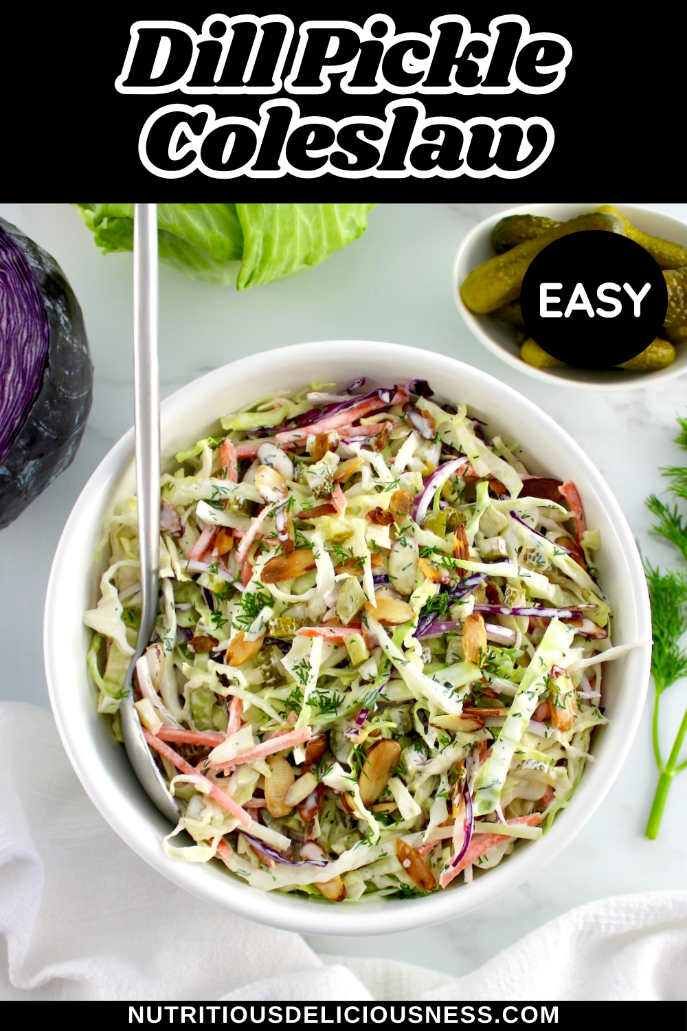 Dill Pickle Coleslaw pin