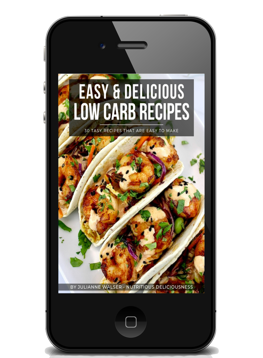 Easy and Delicious Low Carb Recipes eBook Mobile