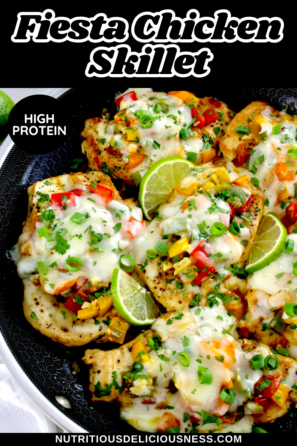 Fiesta Chicken Skillet pin