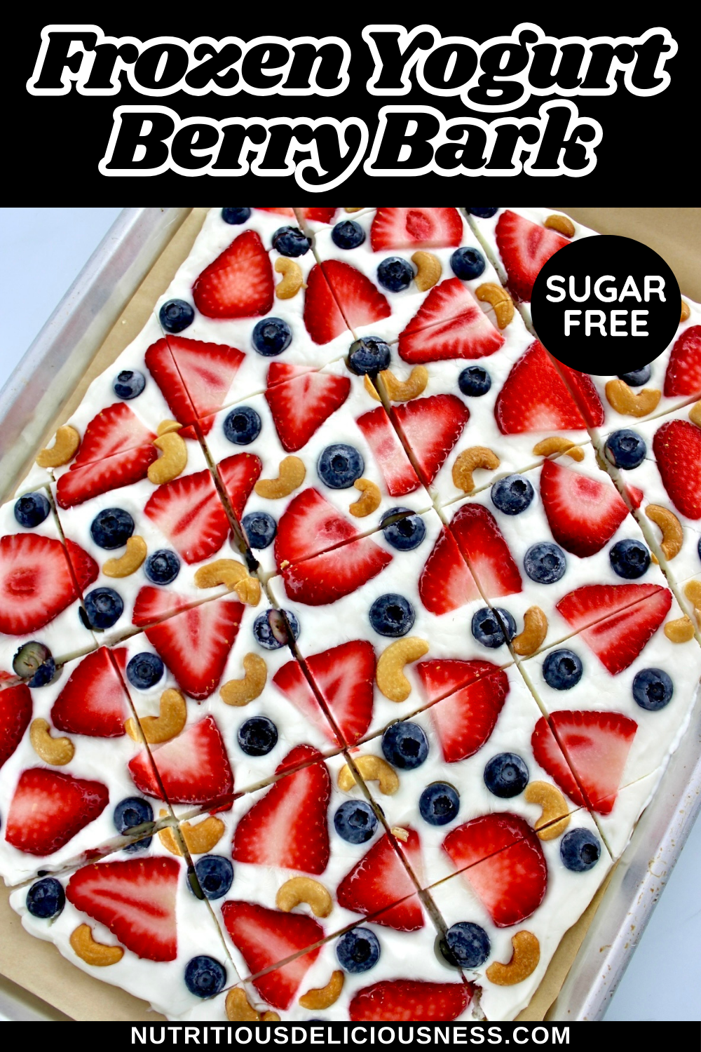 Frozen Yogurt Berry Bark pin
