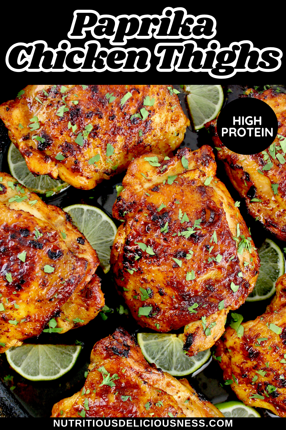Paprika Chicken Thighs pin