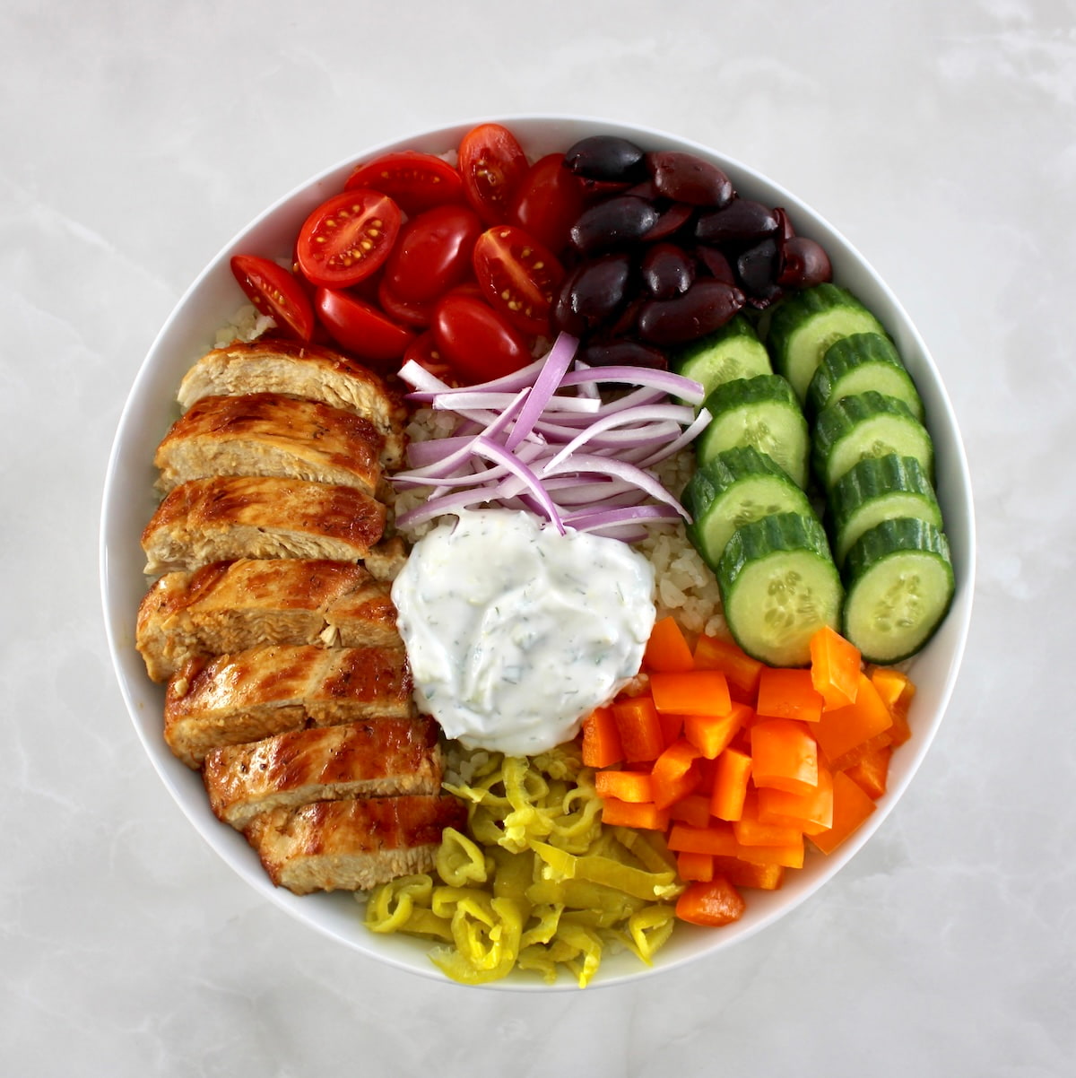 Greek Chicken Bowl
